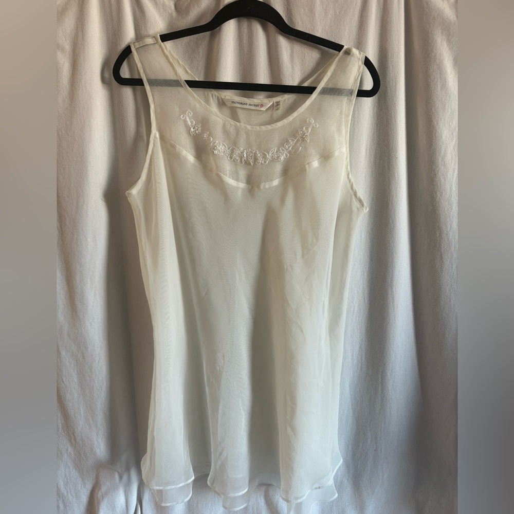 Vintage Victoria’s Secret Embellished Slip dress size Large